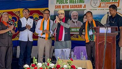 BJP criticises ‘ally’ MNF for sitting on road projects in poll-bound Mizoram