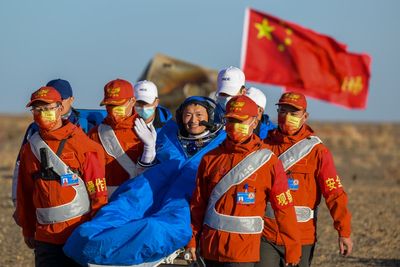 3 astronauts return to Earth after 6-month stay on China's space station