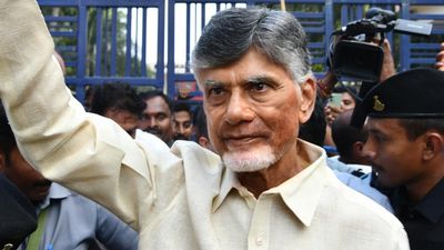 Former Chief Minister N. Chandrababu Naidu released from Rajahmundry Central Prison