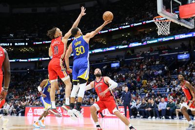 NBA Twitter reacts to another red-hot performance from Steph Curry in Warriors’ win vs. Pelicans
