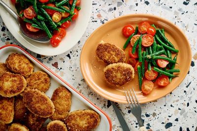 ‘What do you call these, love?’: Alice Zaslavsky’s chicken and cauliflower rissoles