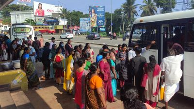 Bus strike total; hits normal life in north, Central Kerala