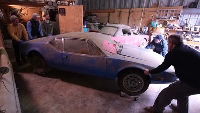 Dusty De Tomaso Pantera Barn Find Emerges After 46 Years For Future Restoration