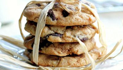 Almond butter elevates this chocolate chunk cookie recipe