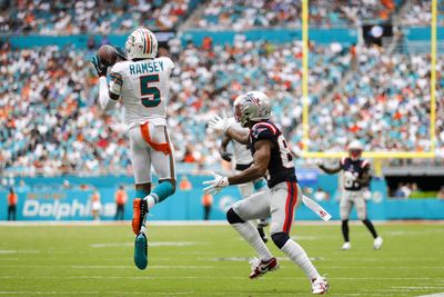 Brian Baldinger breaks down Jalen Ramsey’s first Dolphins interception