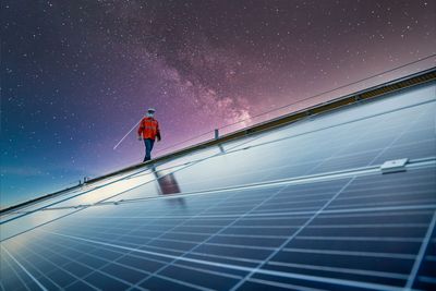 Coming soon: Solar panel space farms