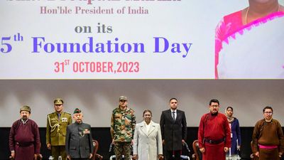 President Murmu attends 4th Ladakh UT Foundation Day in Leh