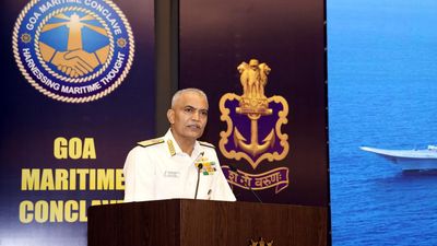 Navy Chief calls for cooperative framework among countries in Goa Maritime Conclave