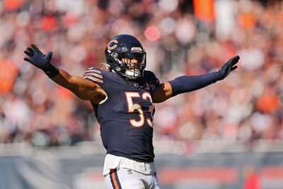 T.J. Edwards is fired up after the Bears traded for Montez Sweat