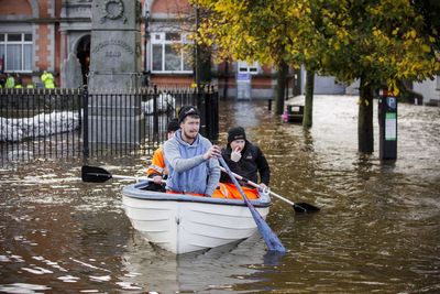 Newry swamped with water as island of Ireland hit by further floods
