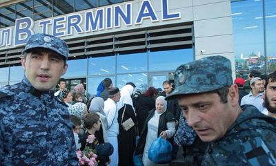 Russia makes 80 arrests after antisemitic rioting at Dagestan airport