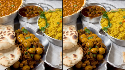 Optical illusion: Can you spot Virat Kohli in this vegetarian thali?