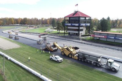 Repave project completed at Mid-Ohio Sports Car Course
