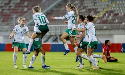 Ireland seal Nations League promotion after rain delay, Spain hit Swiss for seven