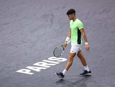 Carlos Alcaraz knocked out of Paris Masters by superb Roman Safiullin