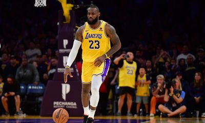LeBron James talks about his reduced playing time