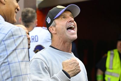 Ravens HC John Harbaugh shares thoughts on being tied on top of the AFC