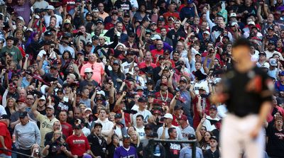 Diamondbacks Fans Resorted to Throwing Paper Planes on Field During Game 4 Loss to Rangers