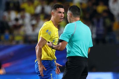 Cristiano Ronaldo rages against fans, the referee and Jordan Henderson in chaotic King Cup tie