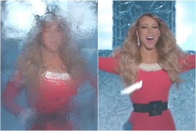 Mariah Carey ‘defrosts’ herself in hilarious Christmas video as she rings in festive season