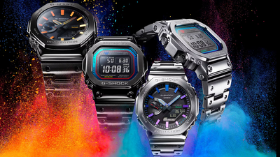These new Casio G-Shock watches are a riot of color – and they're available in the US