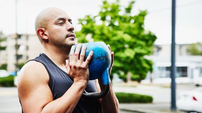 You only need one kettlebell and four moves to build full-body strength and boost your metabolism