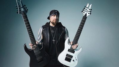 “Go into your local shop and pick one up… just try not to kill anyone with it”: How Five Finger Death Punch’s Andy James made one of the most dangerous signature guitars of all time