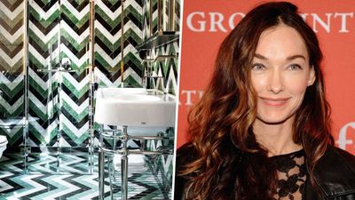 Kelly Wearstler makes a loud statement with this bathroom trend – but experts say it has a 'calming' effect