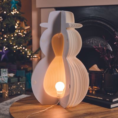 Aldi's light-up paper snowman looks identical to one from John Lewis – but for £50 cheaper