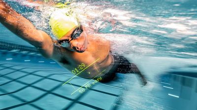 These smart swimming goggles give you real-time coaching in the pool