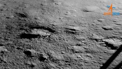 India's Chandrayaan-3 moon lander kicked up a 'halo' of dust visible from space