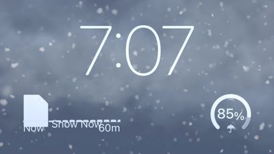 Is it snowing in your area? Your iPhone won't be able to tell you