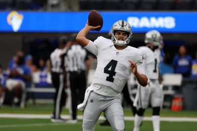 Raiders moving forward with Aidan O’Connell as starting quarterback