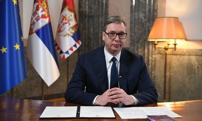 Serbia’s president dissolves parliament and calls early election