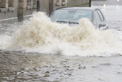 Storm Ciaran to hit UK after one of country’s wettest Octobers