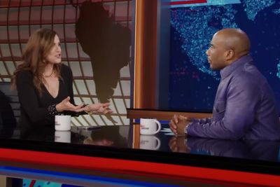 Nancy Mace’s defence of Trump sparks jeers from Daily Show audience