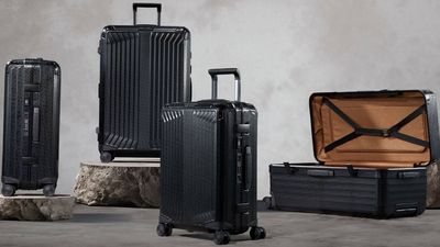 The BOSS x Samsonite suitcase collection is the new way to travel in style