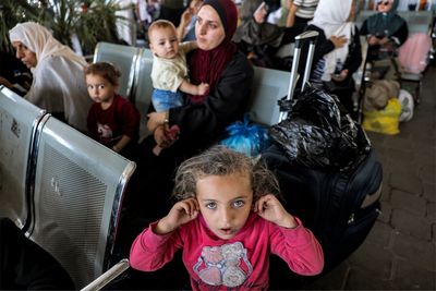 Chaos, fear reign as foreign nationals try to leave Gaza through Rafah