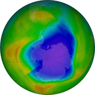 Ozone hole is about average size, despite undersea volcano eruption that was expected to worsen it