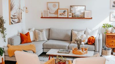What color sofa makes a small living room look bigger? Designers explain