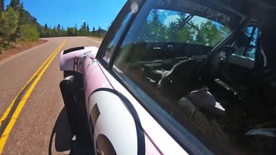 Watch Lia Block Go 100 MPH At Pikes Peak In Her Dad's Hoonipigasus Porsche