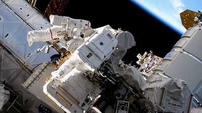 NASA astronauts complete 4th-ever all-female spacewalk outside International Space Station
