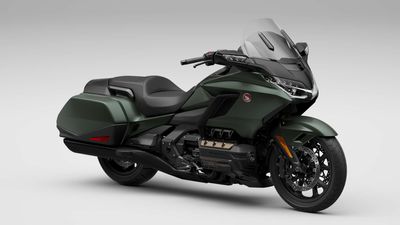 2024 Honda Gold Wing Gets New Matte Green Paint Scheme In The US