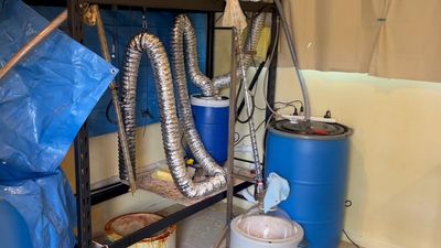 Drug charge follows explosion at granny flat drug lab