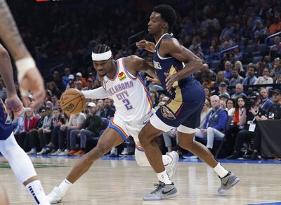 Player grades: Thunder blow 22-point lead in 110-106 loss to Pelicans