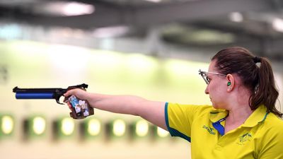 Rising pistol shooter Nicholls claims Olympic quota