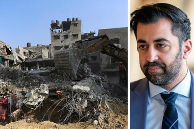 First Minister unveils further £250,000 of humanitarian aid for those in Gaza