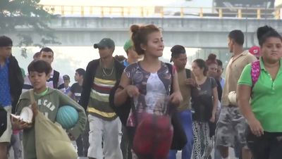 Migrant caravan heading for the US border grows to 7,000 people