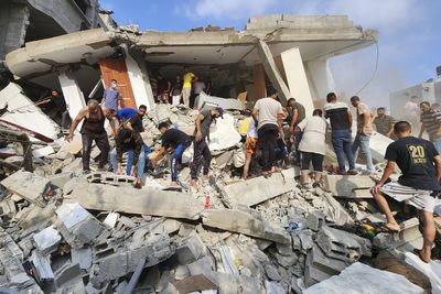 Gaza authorities say 15 killed in Israeli strike on Bureij refugee camp