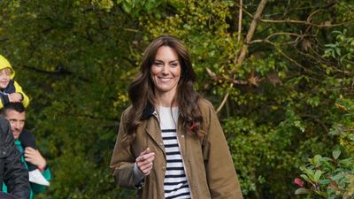 Kate Middleton's Barbour jacket and Reiss boots are so countryside chic - and perfect for rainy Storm Ciaran
